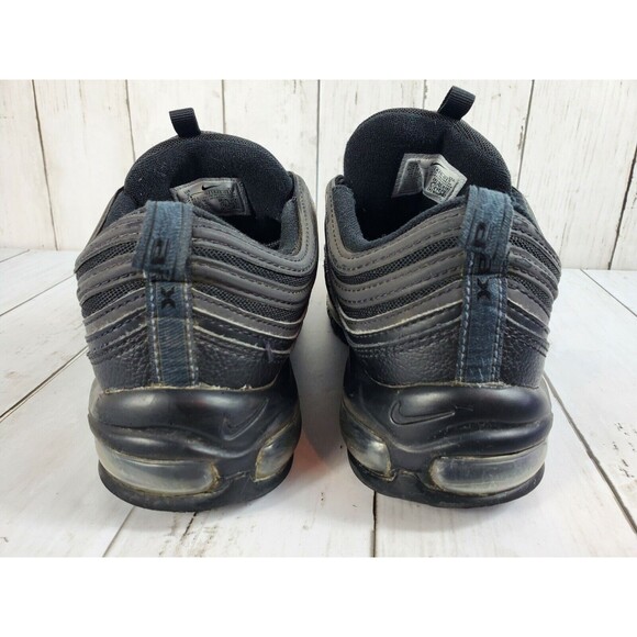 Nike Air Max 97 Triple Black White Anthracite Terry Cloth 921826-015 Sz 9 *Read* main image 9